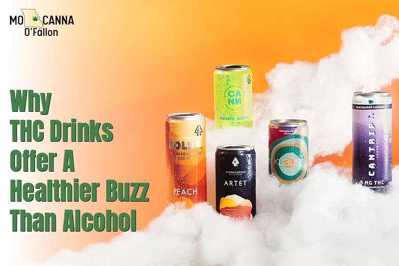 Why THC Drinks Offer a Healthier Buzz Than Alcohol