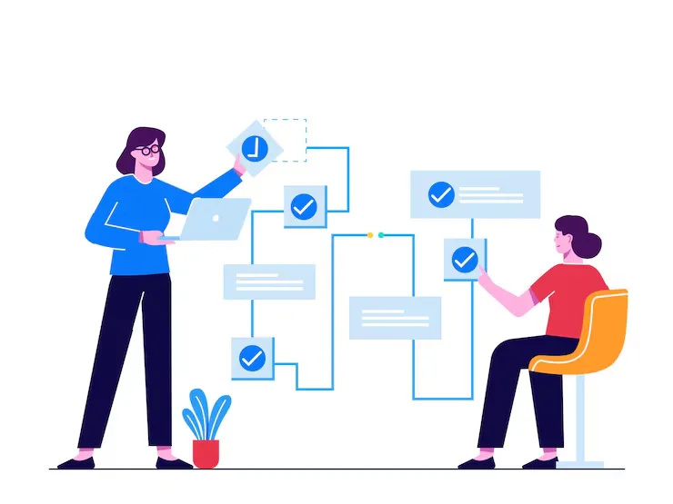 PA workflow steps: submission, verification, review, approval